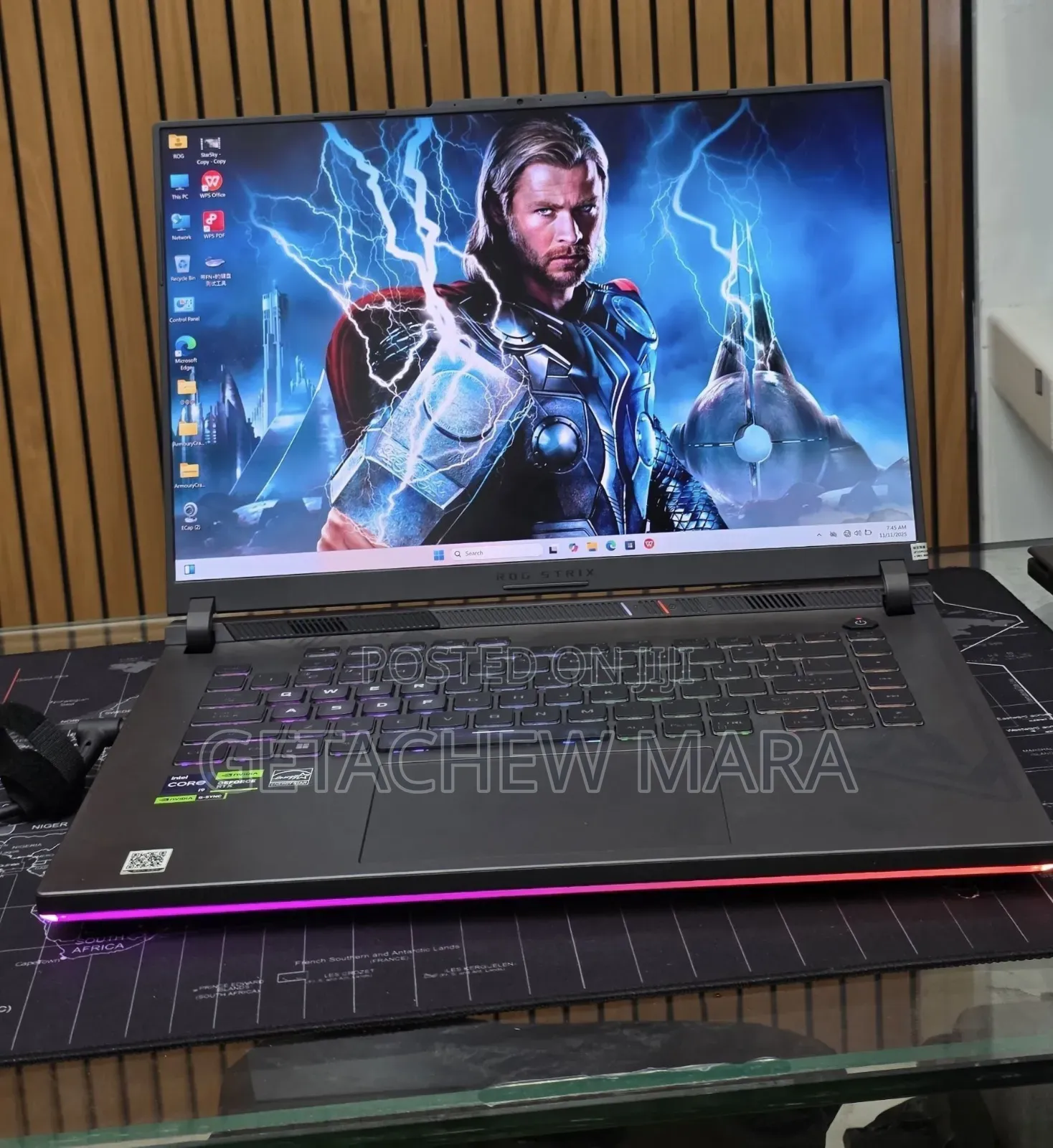 New Laptop Asus ROG Strix G15 16GB Intel Core i9 SSD 1T
