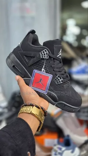 Air Jordan 4 Black Cat High Master Quality Shoes