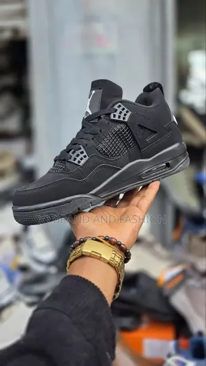 Air Jordan 4 Black Cat High Master Quality Shoes