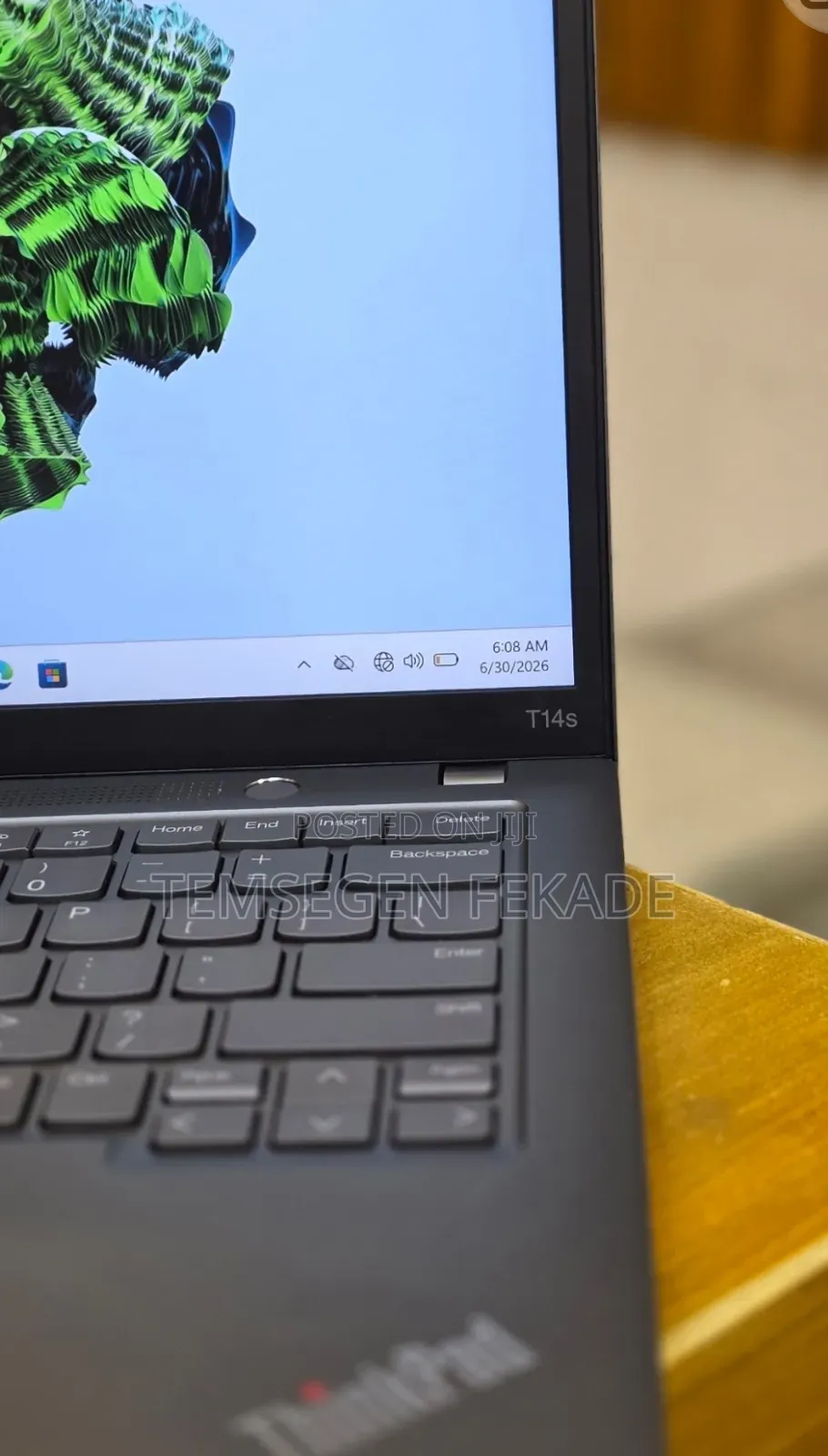 New Laptop Lenovo ThinkPad T14s G4 16GB Intel Core i7 SSD 512GB