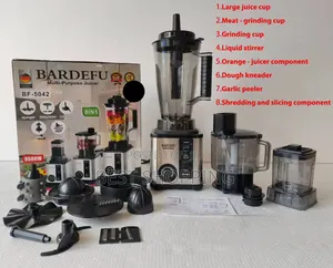 Bardefu 8 in 1 Commercial Blender ሁሉንም በአንድ የያዘ መፍጫ