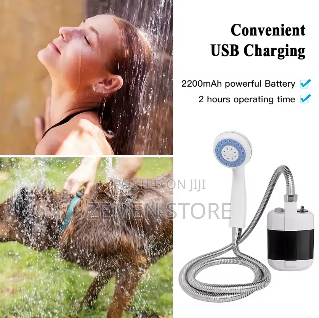 Portable Outdoor Electric Shower Pump For Camping Car Wash