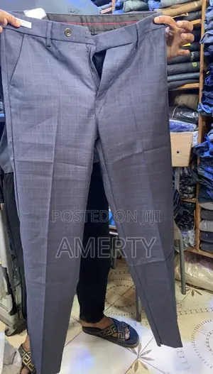 Premium Men’S Tailored Trousers Size 34