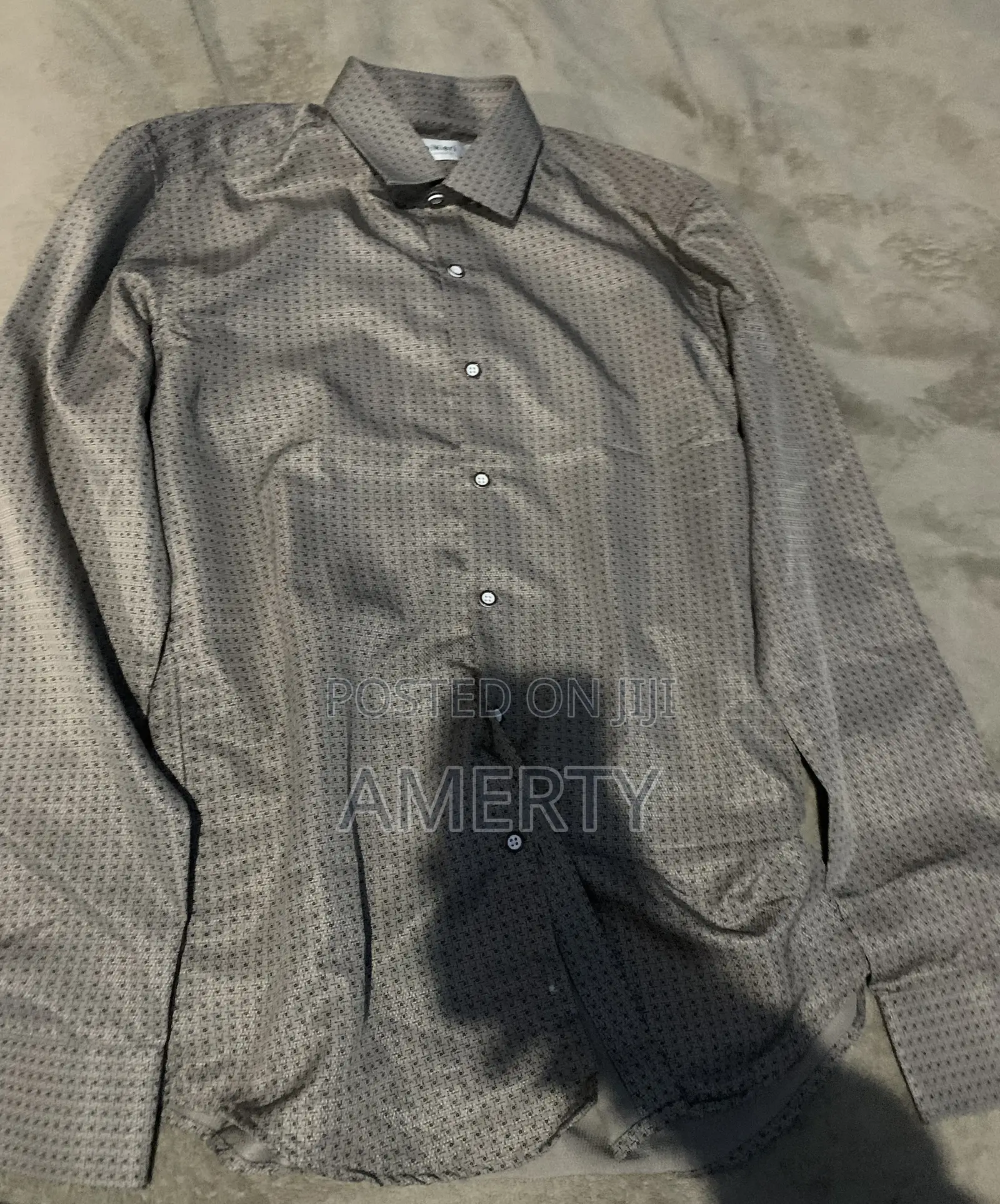Premium Men’S Long Sleeve Shirt Size M