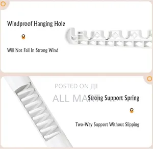 Ktelescopic Floorto Ceiling Free
Standing Cloth Drying Pole
