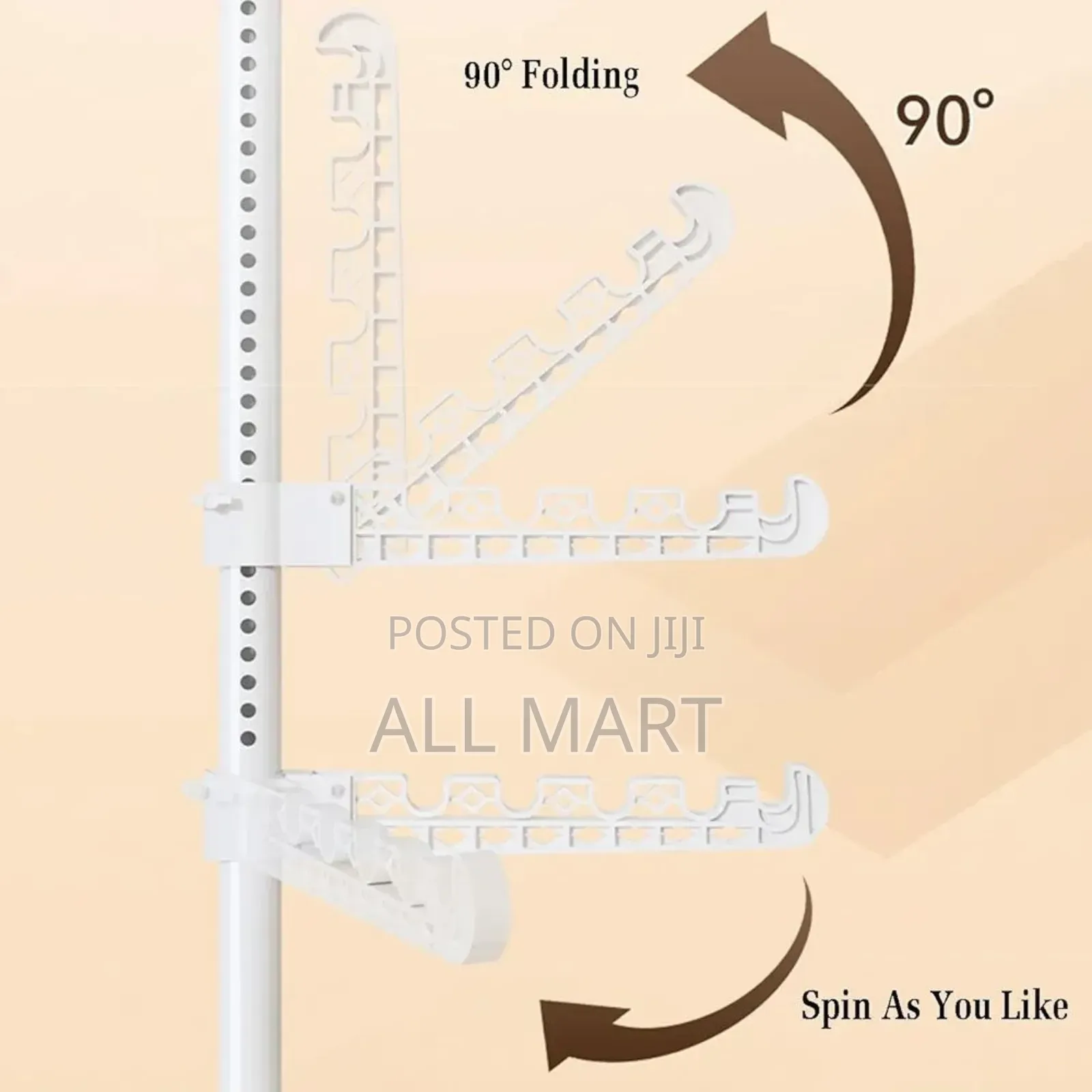 Ktelescopic Floorto Ceiling Free
Standing Cloth Drying Pole