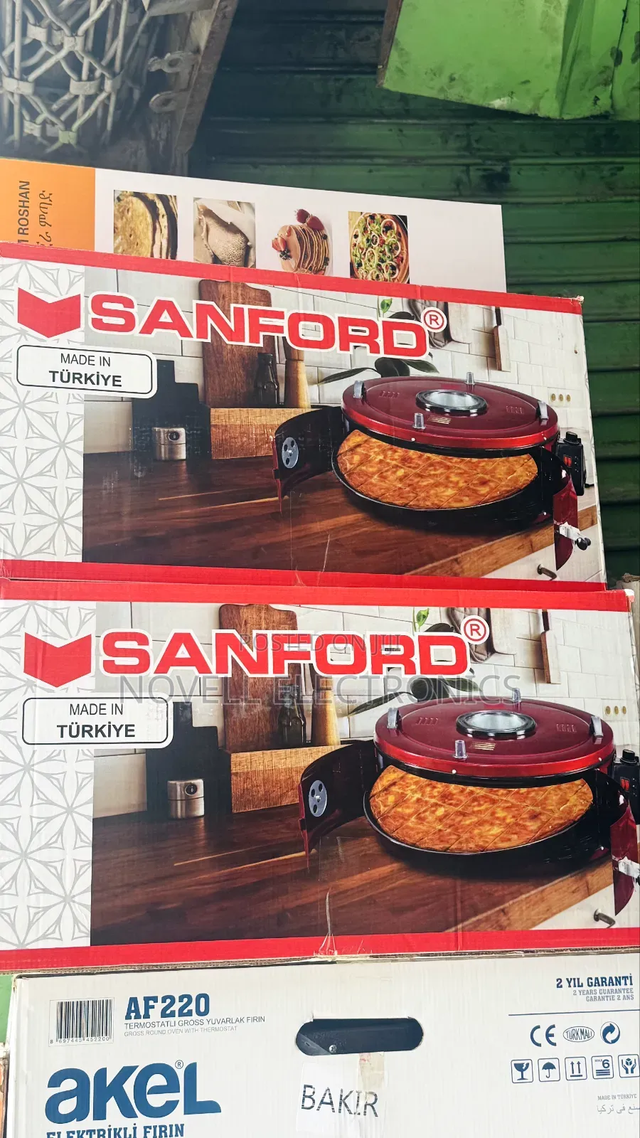 Sanford ተዋቂው የዳቦ መጋገሪያ እነሆ እያልን እንገኛለን ሳያልቅቦት ይዘዙን