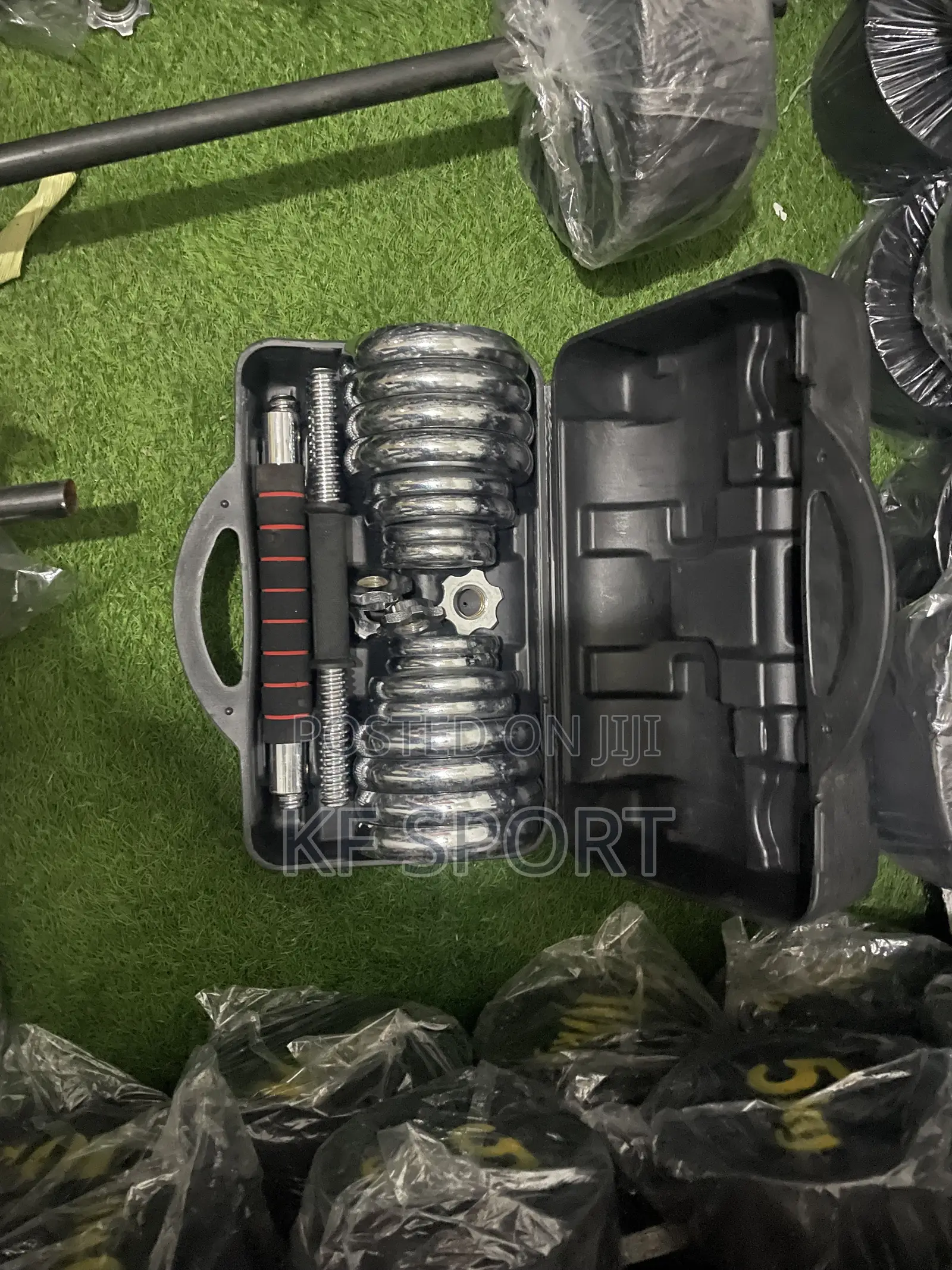 30 Kg Dumbbell and Barbell Set