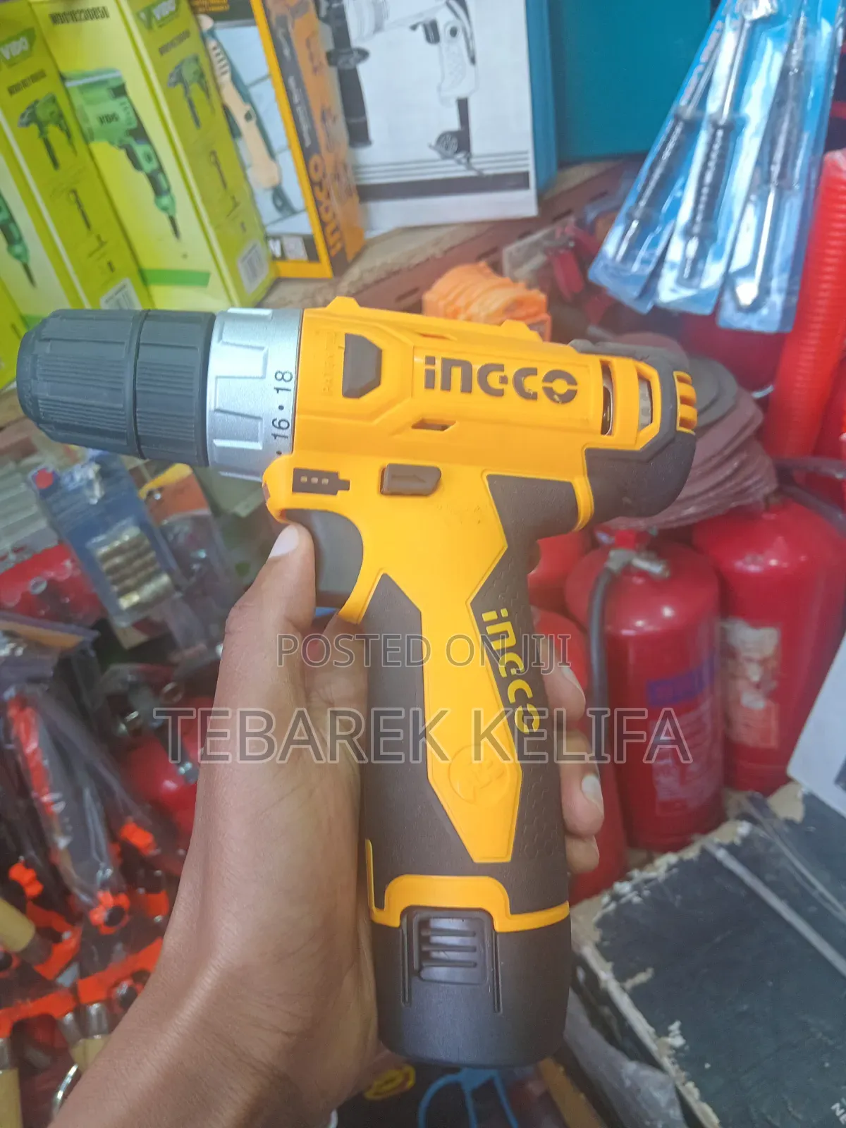 Ing-Co Lithium Ion Cordless Deril12v