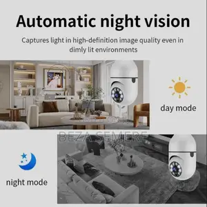 E27 Bulb Camera for Veranda – Watch Your Front Gate via Phone