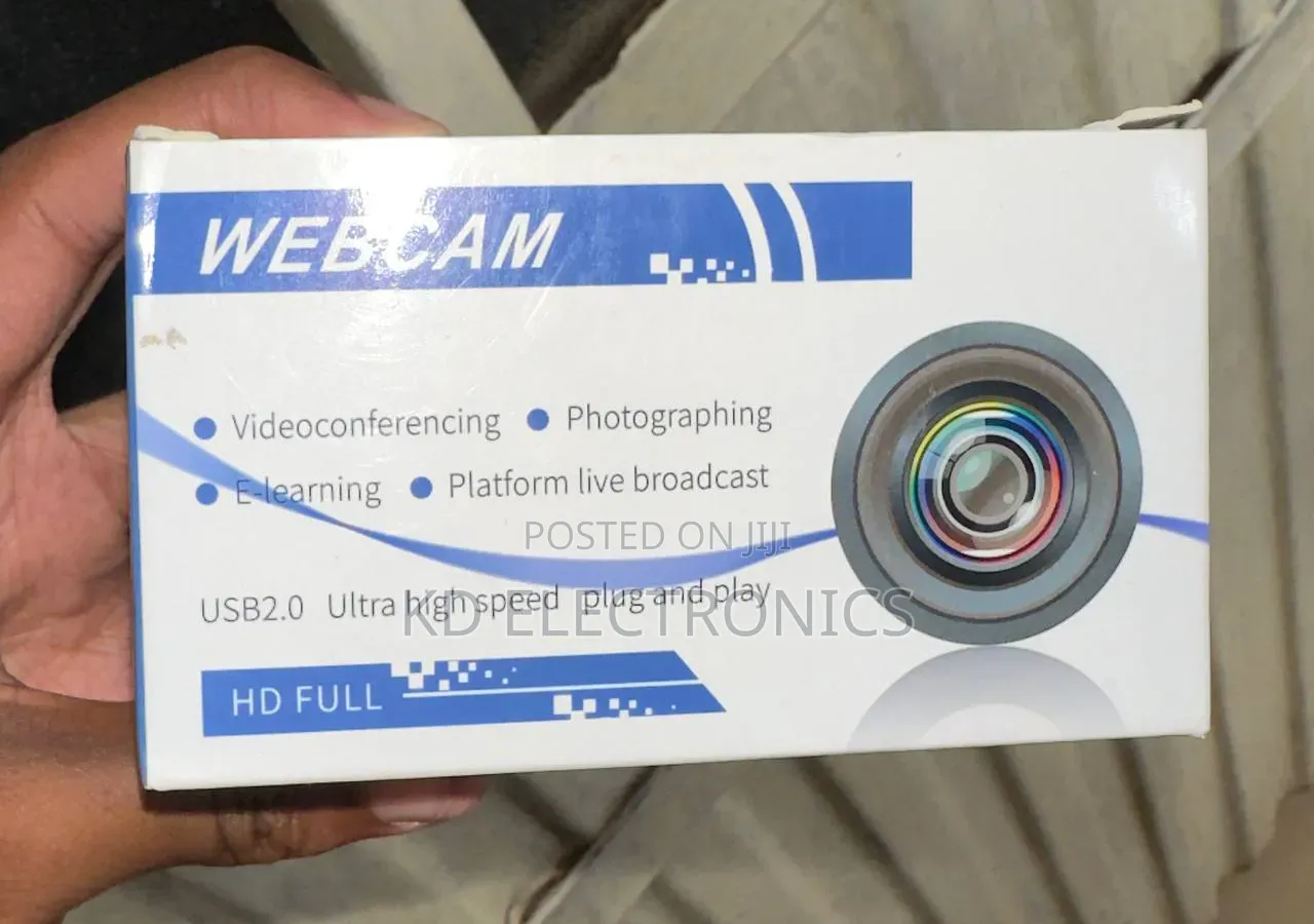 Full Hd Usb 2.0 Web Camera (Webcam)