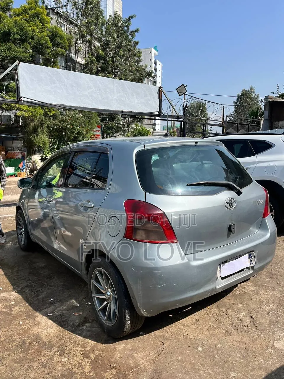 Toyota Yaris 2007 Gray