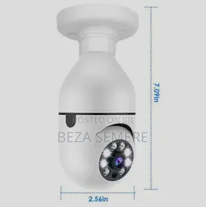 Industrial Warehouse Bulb Cam – Monitor High-Value Inventory