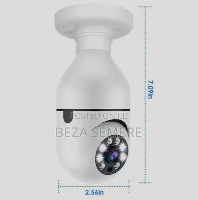Industrial Warehouse Bulb Cam – Monitor High-Value Inventory