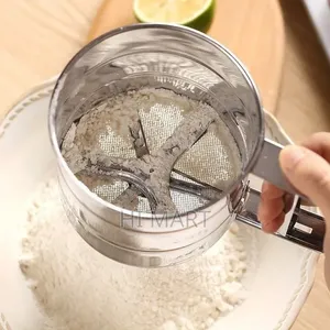 Kitchen Stainless Steel Flour Swifter(ዱቄት መንፊያ)
