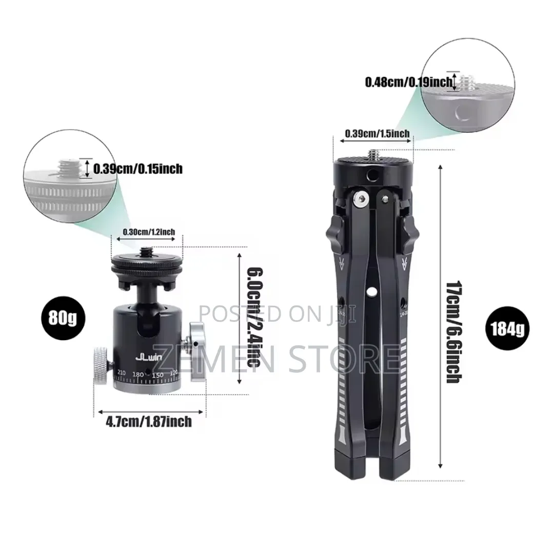 Jmary Mt-30 Portable Mini Tripod Stand for Phone Camera