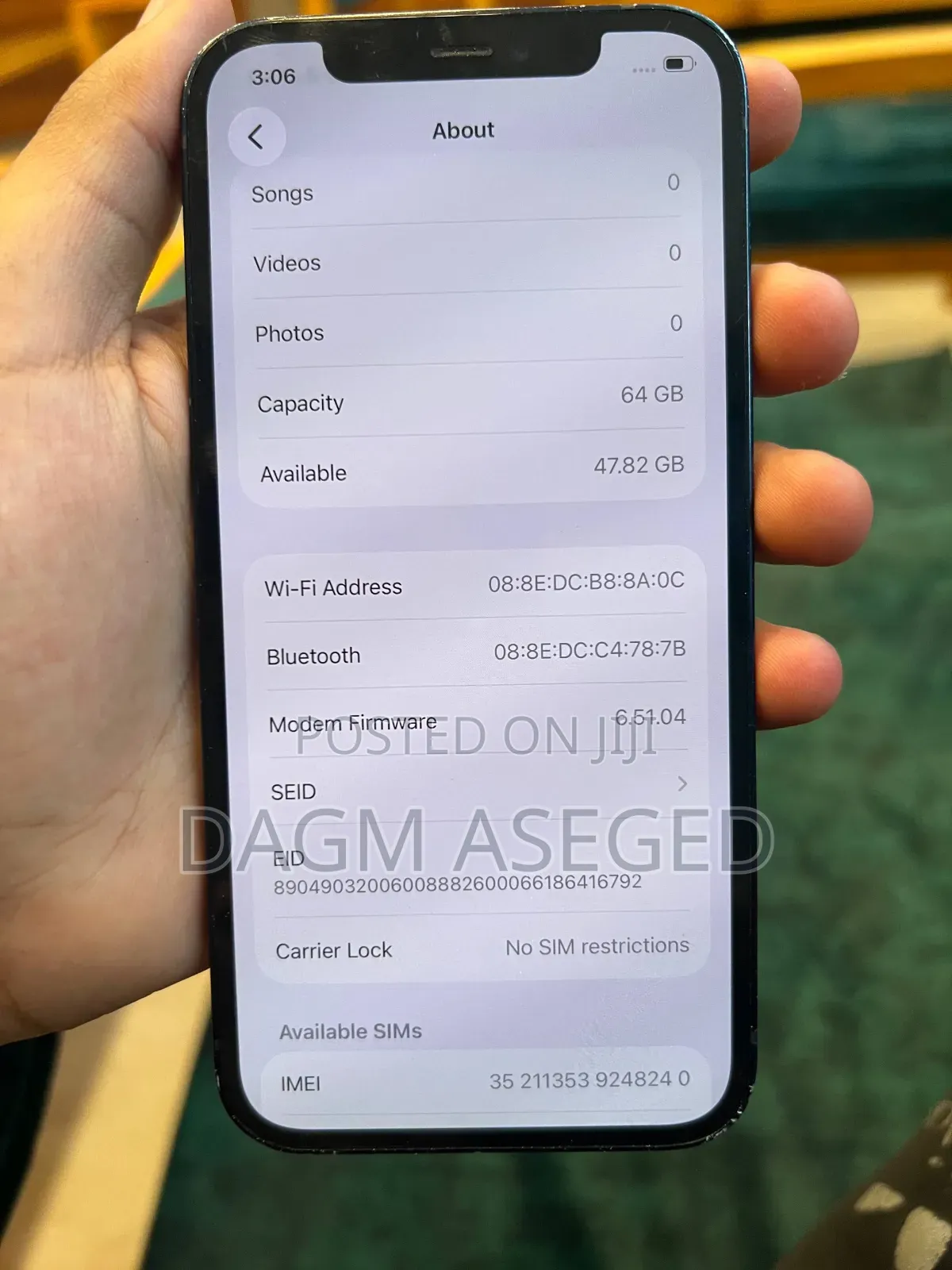 Apple iPhone 12 64 GB Black