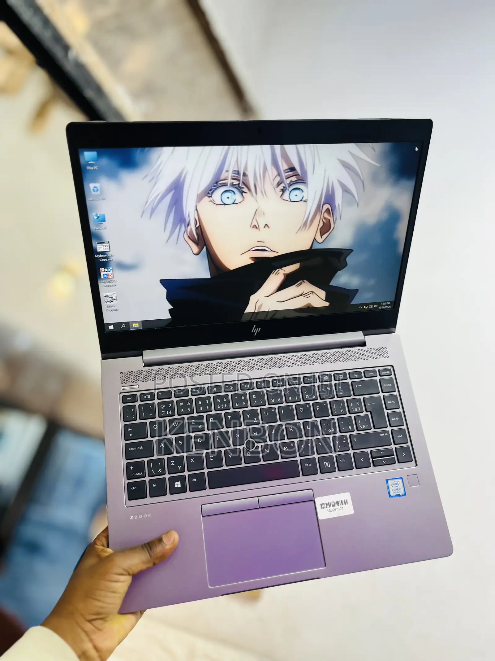 New Laptop HP ZBook 15 8GB Intel Core i7 SSD 512GB