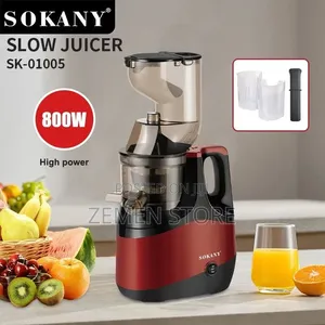 800w Slow Juicer (Sk-01005) - 80mm Large Bore Cold Press Extractor