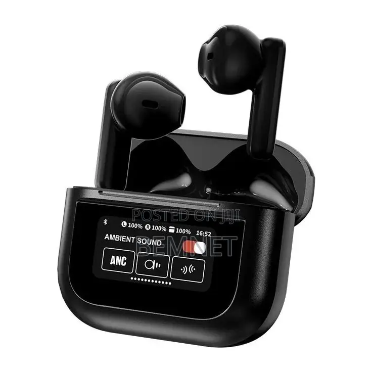 A9 Pro Smart Screen Earbuds | Anc/Enc Double Dark Noise Reduction Airp