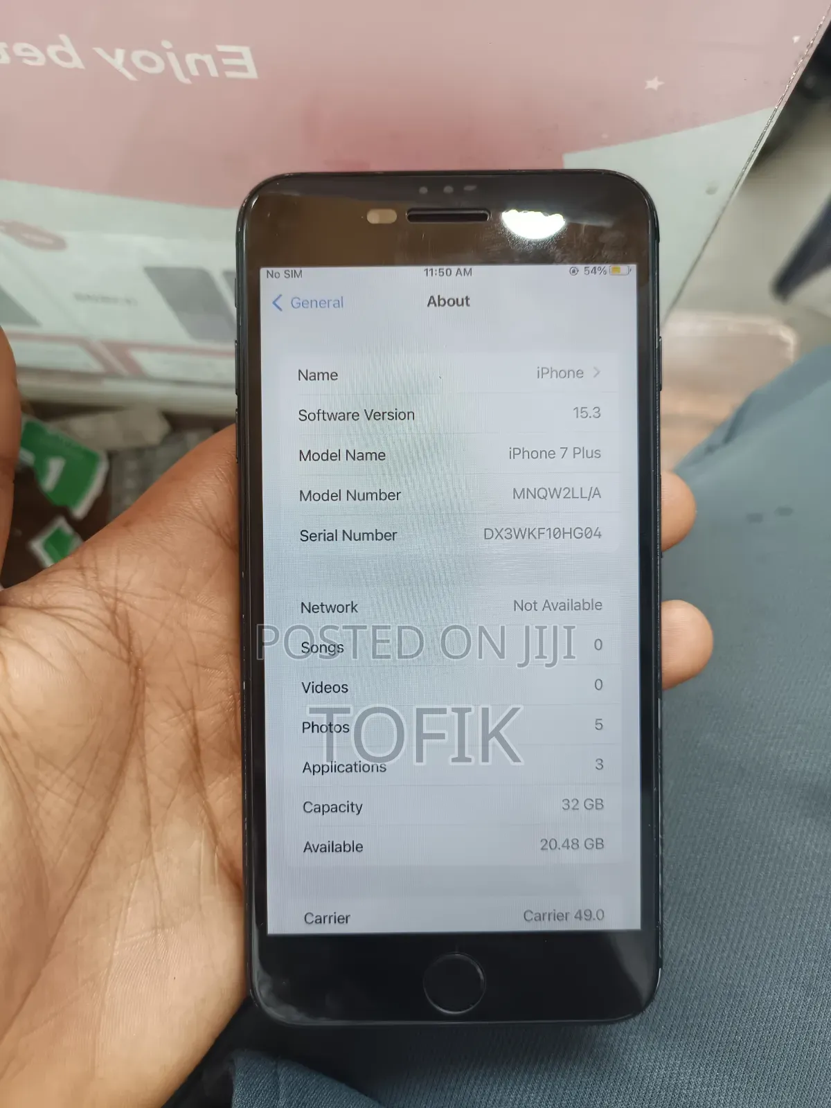 Apple iPhone 7 Plus 32 GB Black