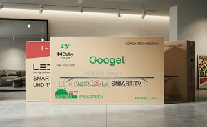 Google Tv 43" Smart Android Tv New Double Glass Tv Android 15.0