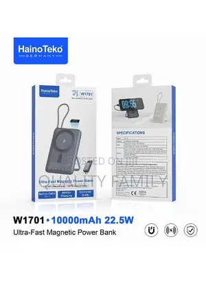 Hainoteko 20,000mah Slim Powerbank