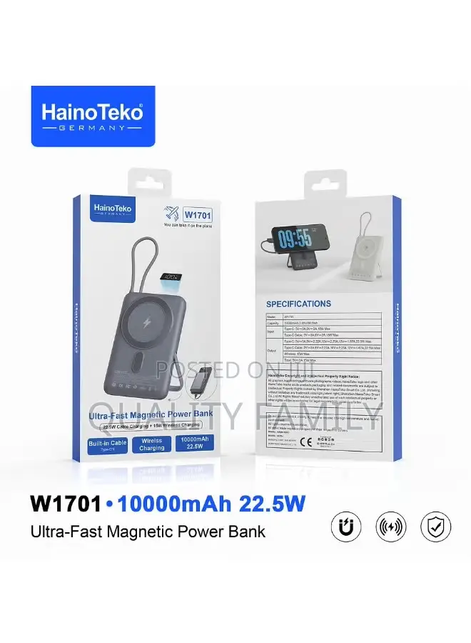 Hainoteko 20,000mah Slim Powerbank