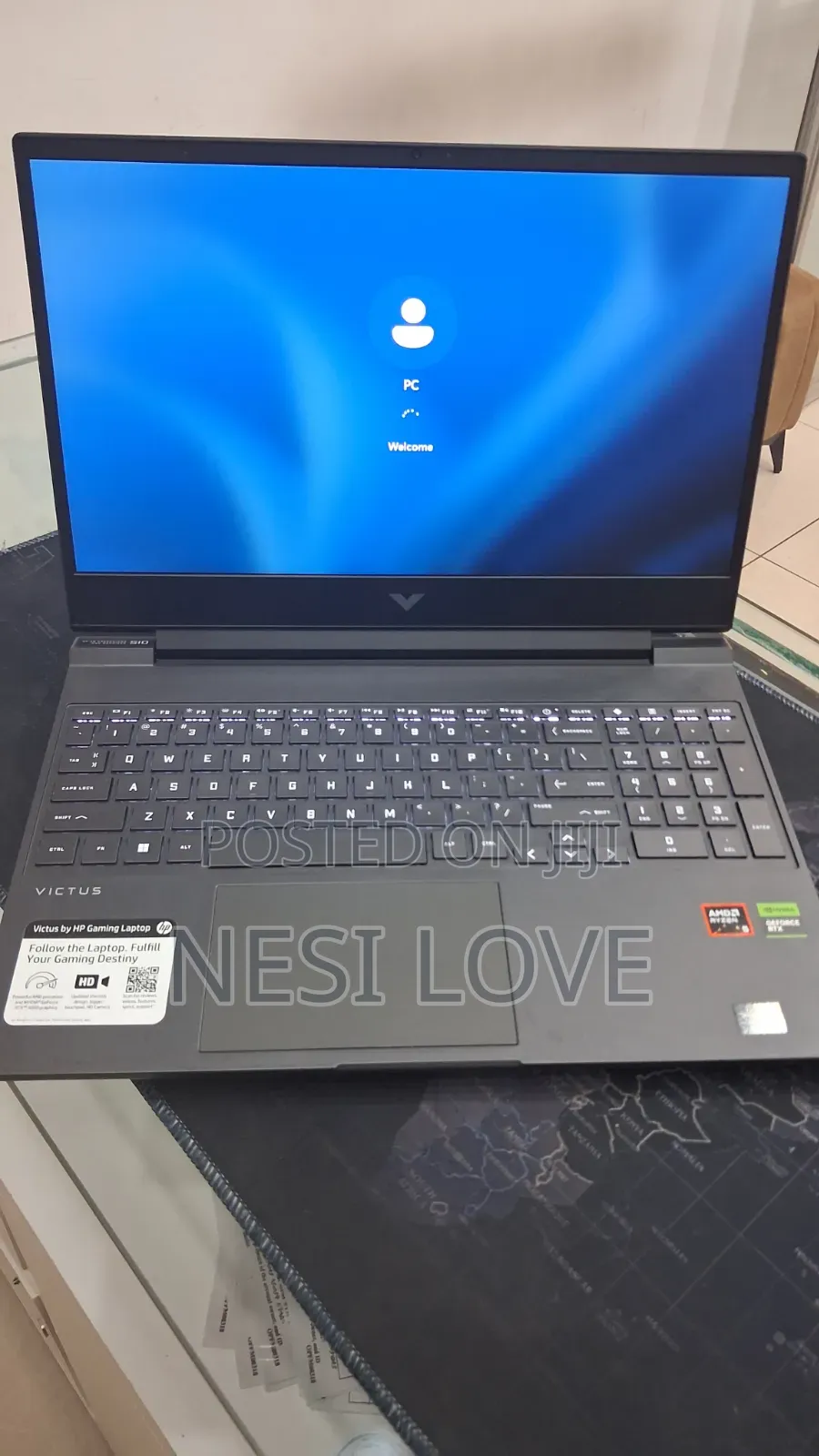 New Laptop HP Victus 15 16GB AMD Ryzen 5 SSD 512GB
