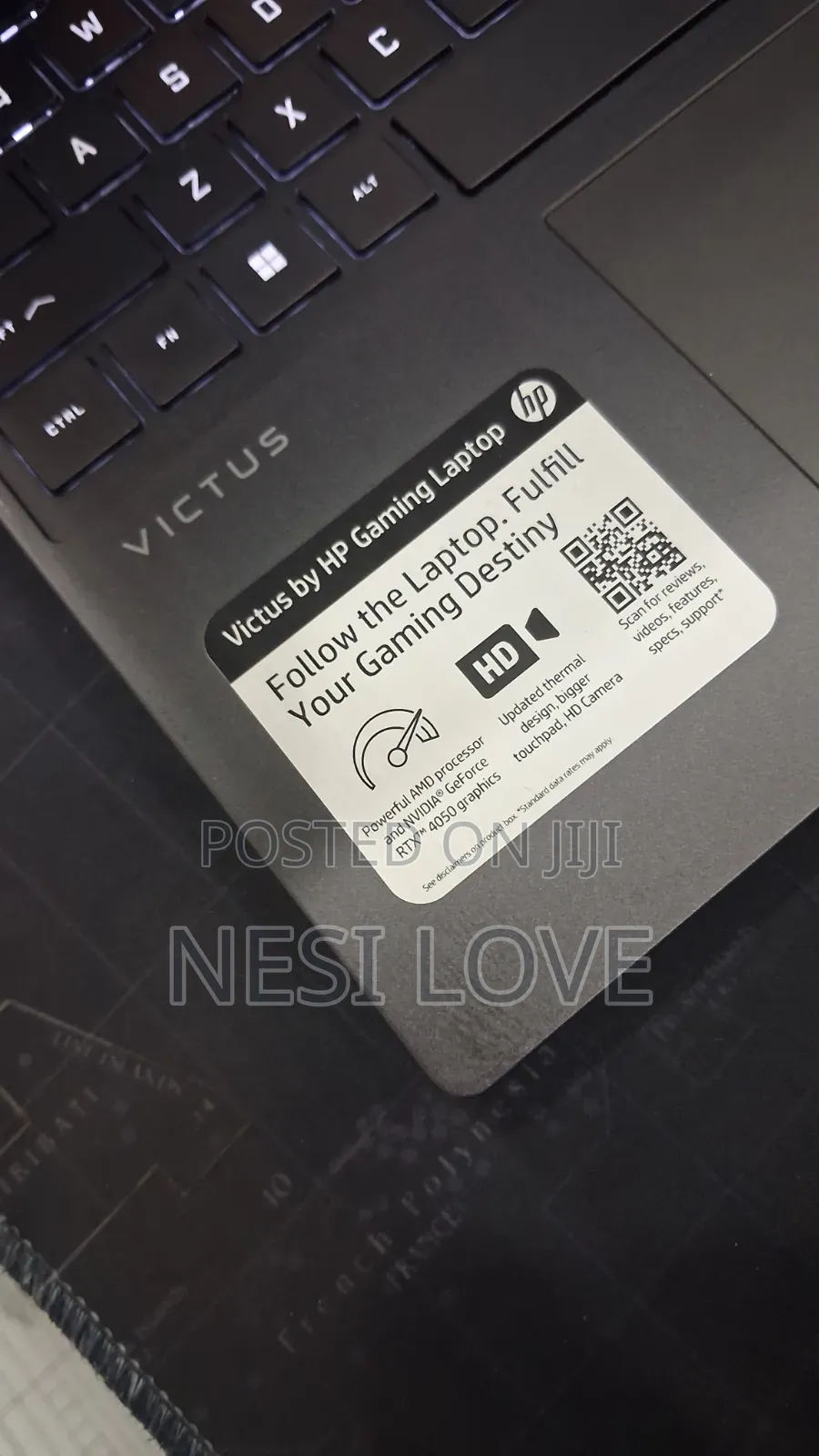 New Laptop HP Victus 15 16GB AMD Ryzen 5 SSD 512GB