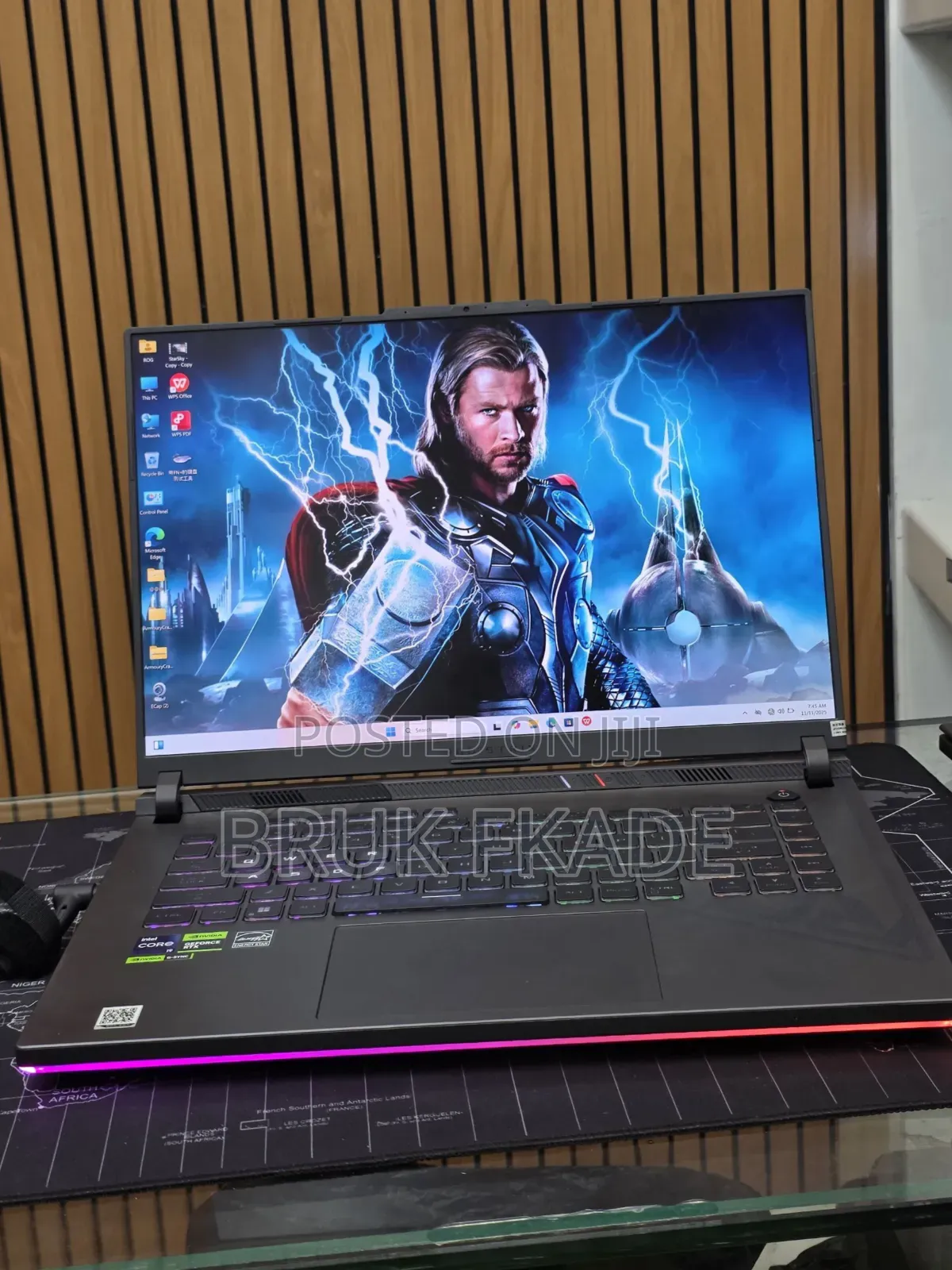 New Laptop Asus ROG Strix G16 G614 16GB Intel Core i9 SSD 1T