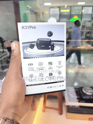 K31pro Collar Clip Button Microphone Dual Pack
