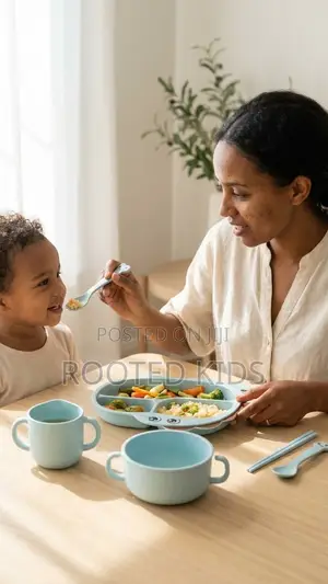 ለልጆ ምርጥ ምግብ መመገቢያ! (6-piece Dinosaur Set)