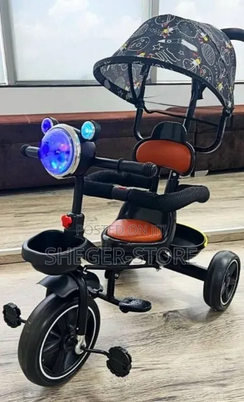 Brand New Kids Tricycle With Umbrella