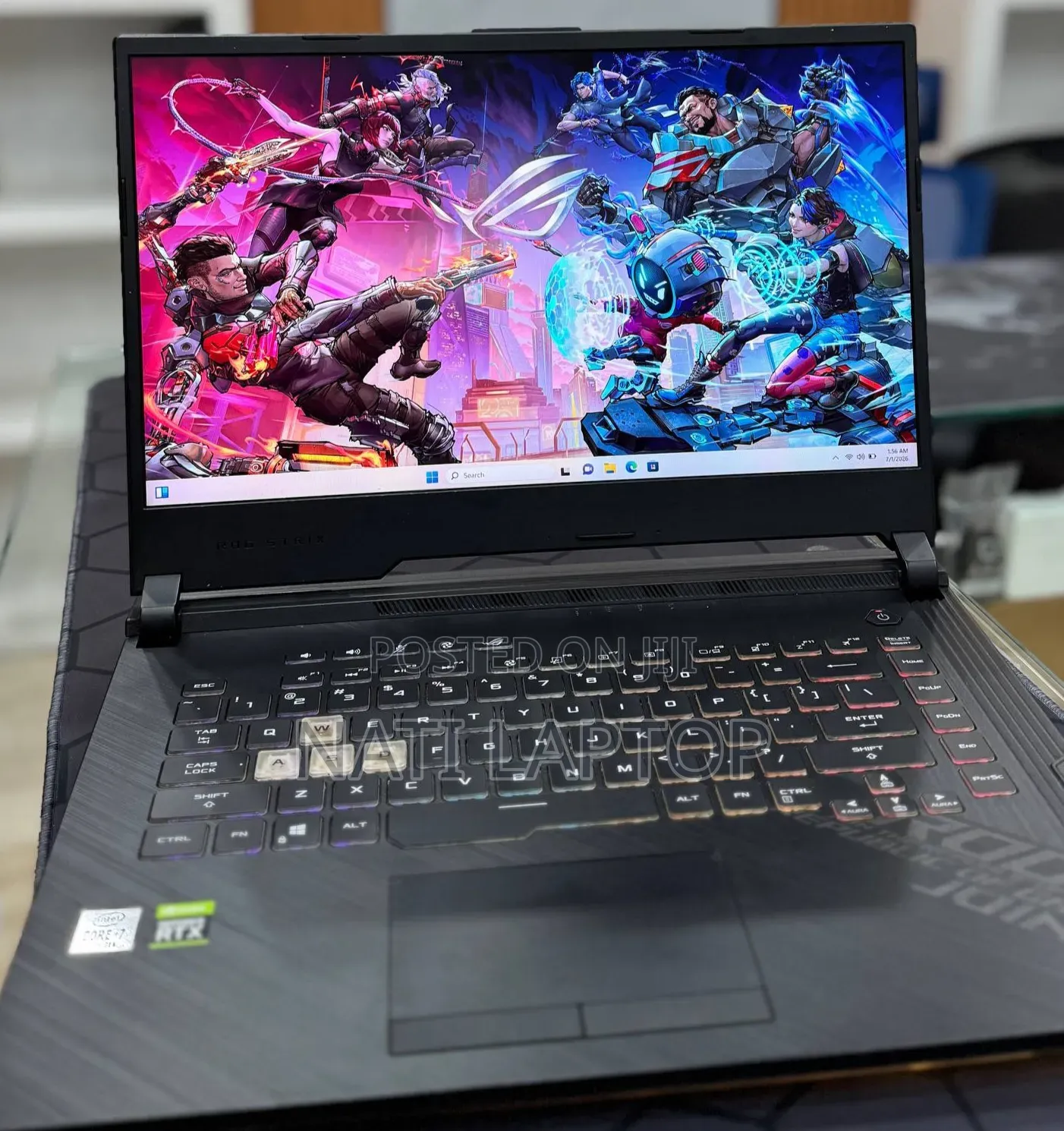 New Laptop Asus ROG Strix G15 16GB Intel Core i7 SSD 512GB