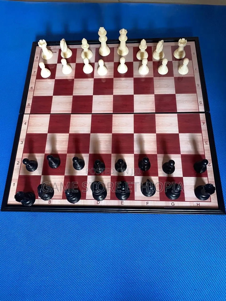3in1 Magnetic Chess+ Checkers + Backgammon 3በ1