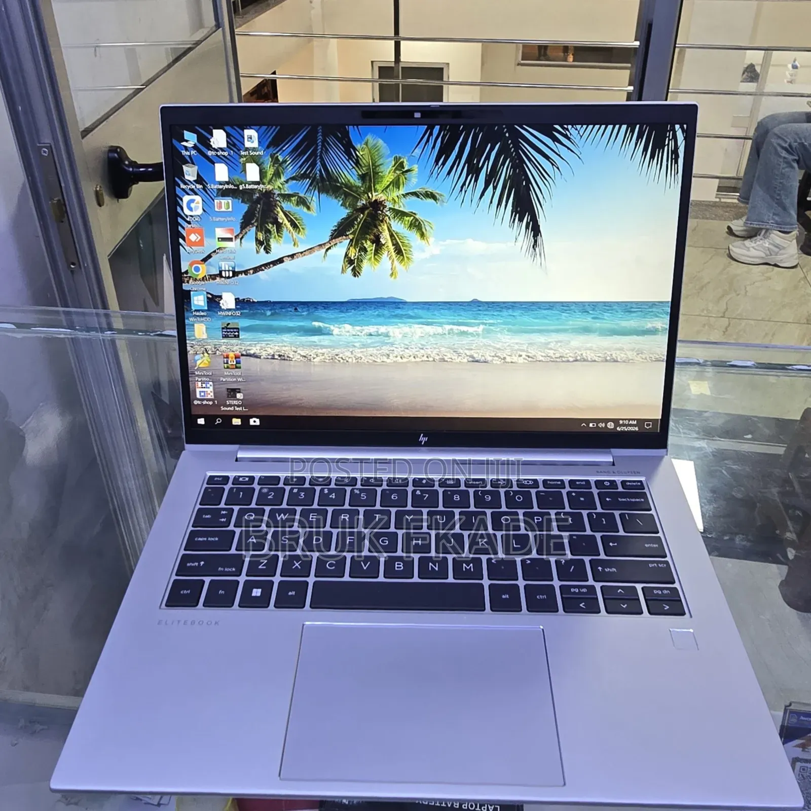 New Laptop HP EliteBook 845 G10 16GB AMD Ryzen 5 SSD 512GB