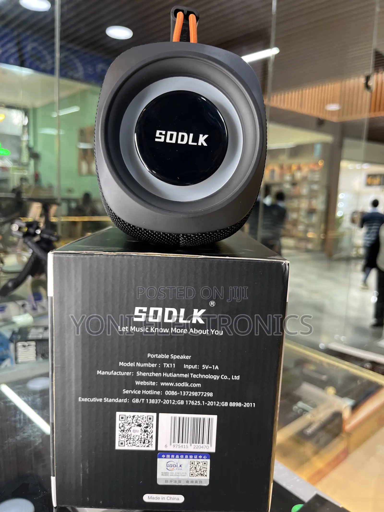 Sodlk Tx11 Portable Super Loud Bluetooth Speaker