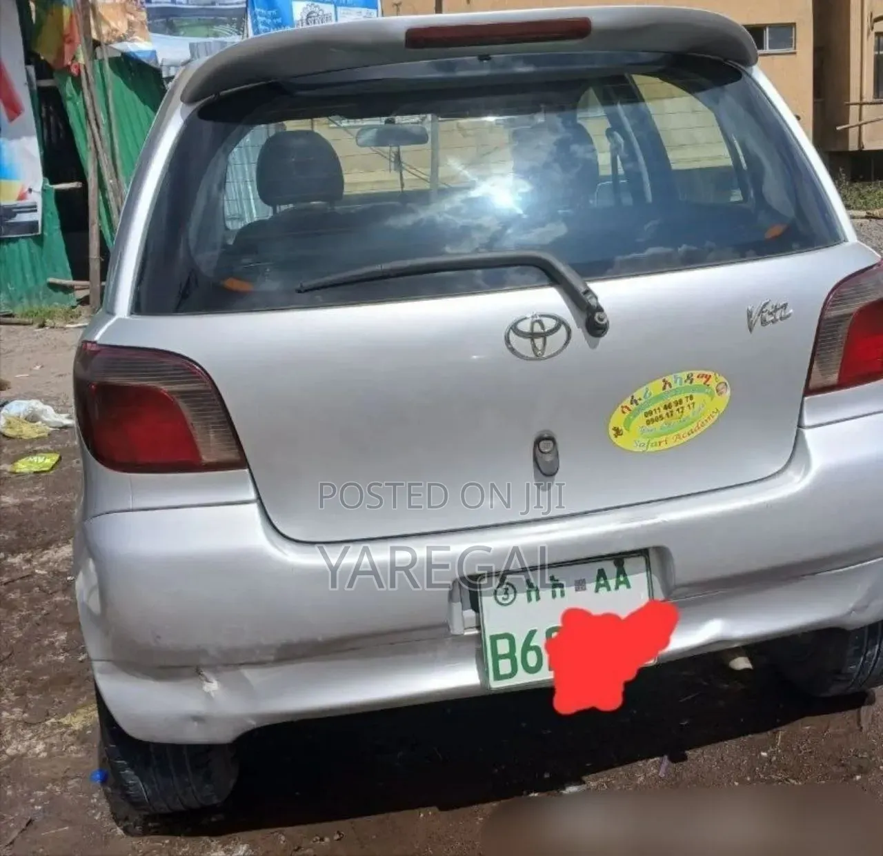 Toyota Vitz 2001 Silver