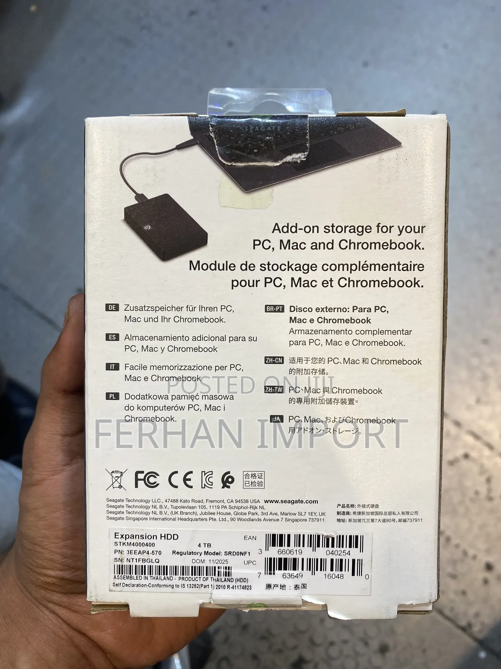 4tb External Hard Drive For Both Pc And Mac With