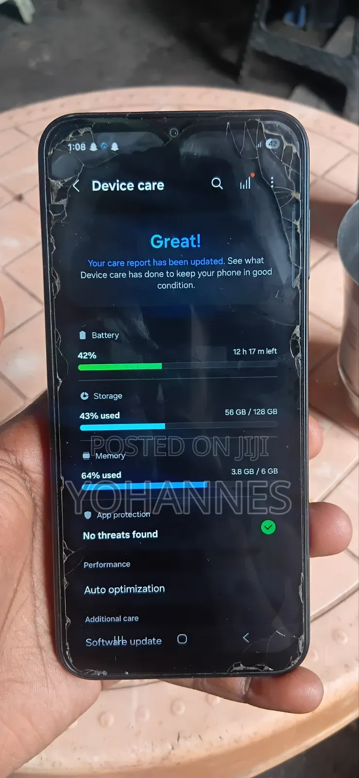 Samsung Galaxy Jump3 128 GB Black