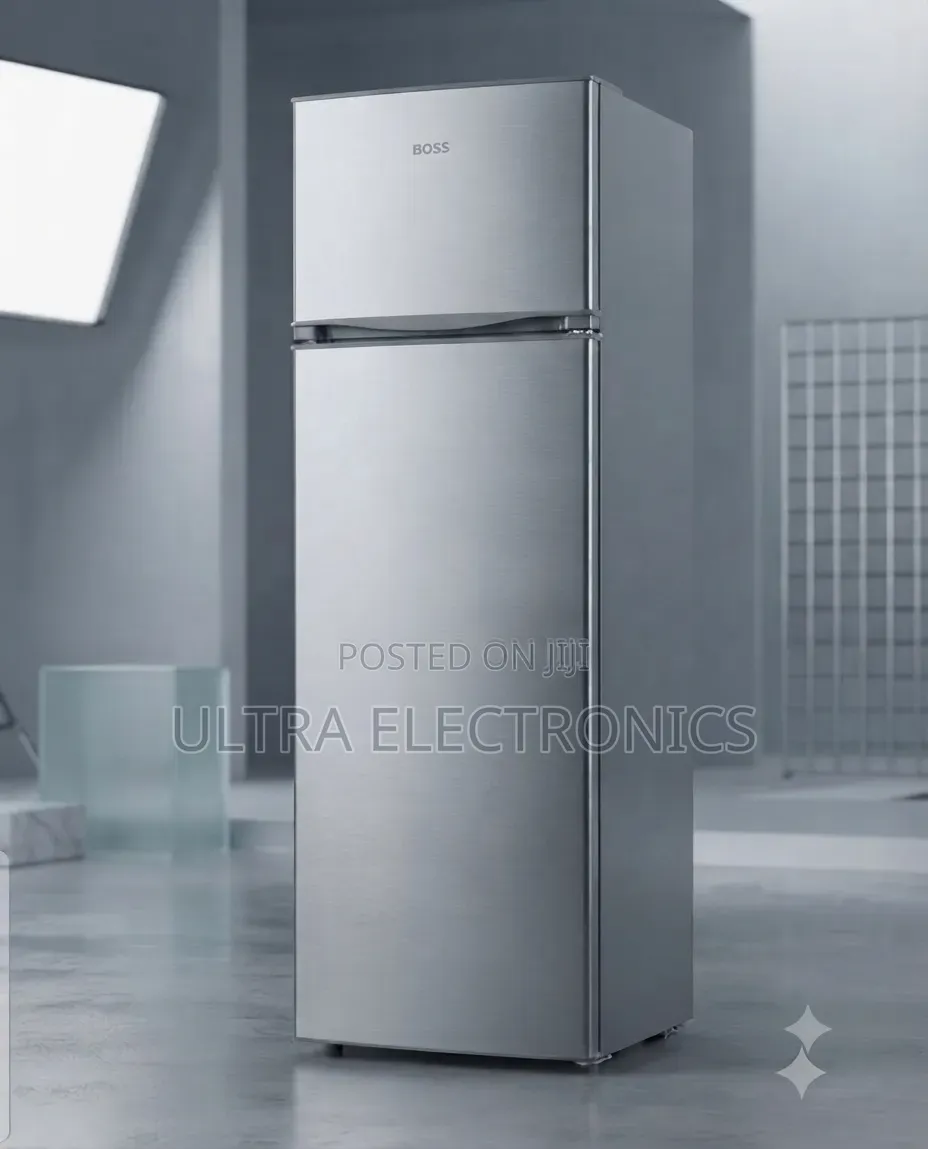 Boss Top Freezer Refrigerator – Modern Design, Reliable Cooling