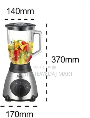 Sonifer Sf-8006, 2 in 1 Blender Electric 400w