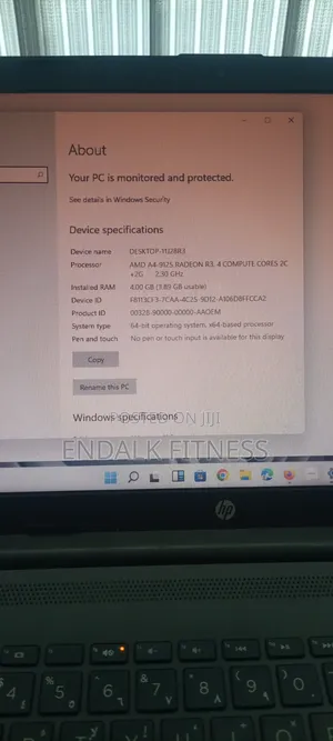 Laptop HP 4GB AMD eMMC 500GB