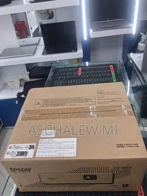Brand New Packed With Cartoon Epson Projector Model : Co-W01 With