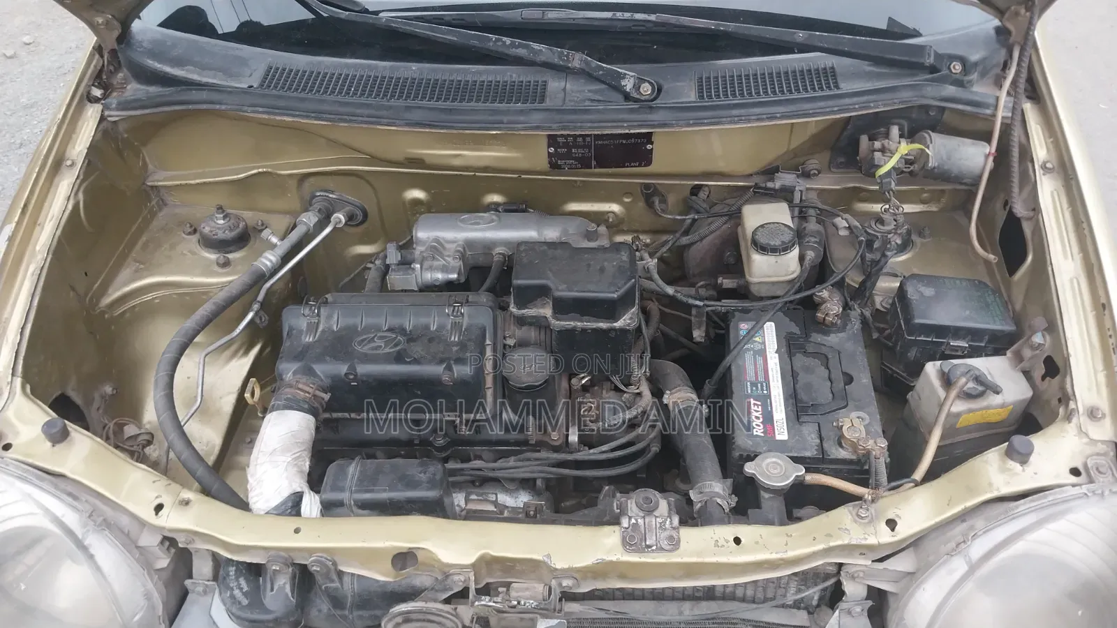 Hyundai Atos 1998 Yellow