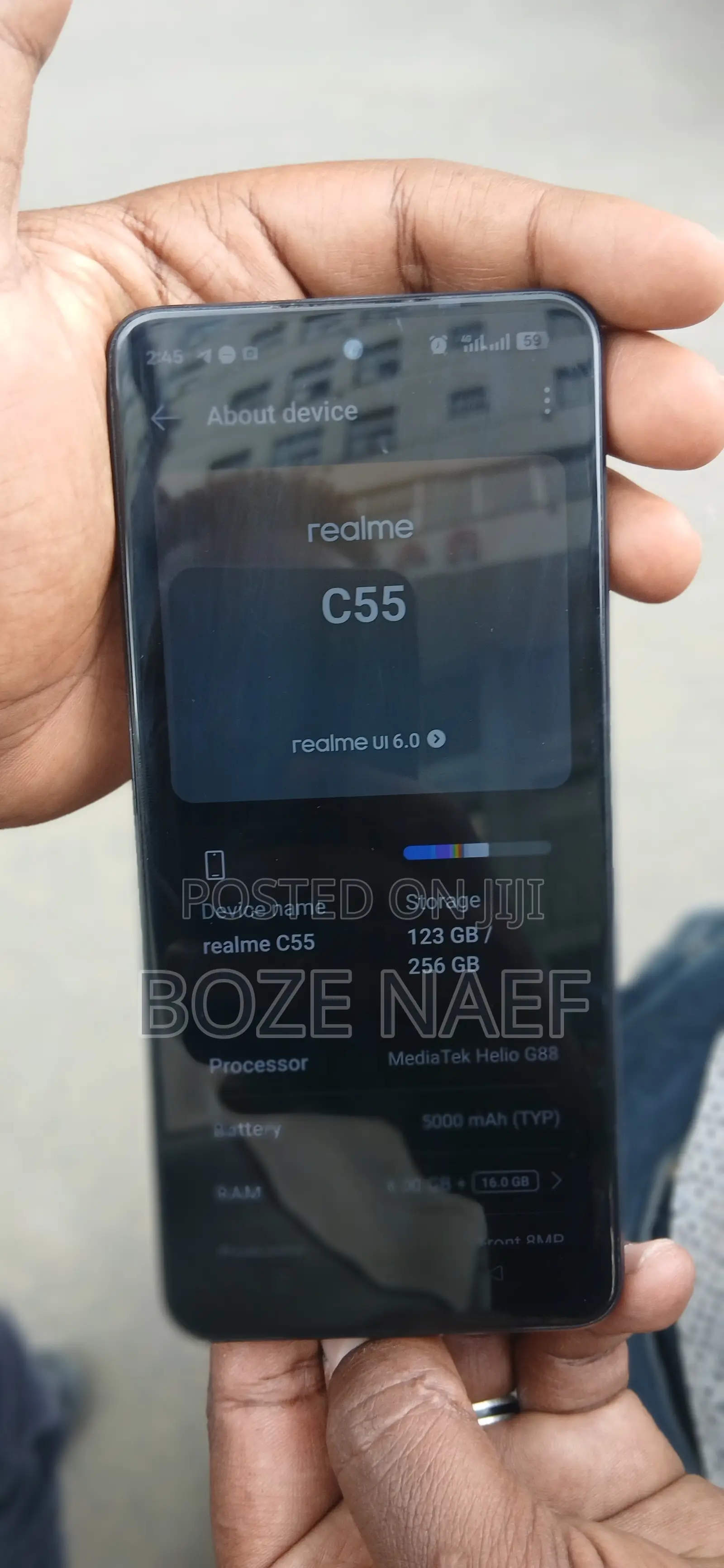Realme C55 256 GB Gray