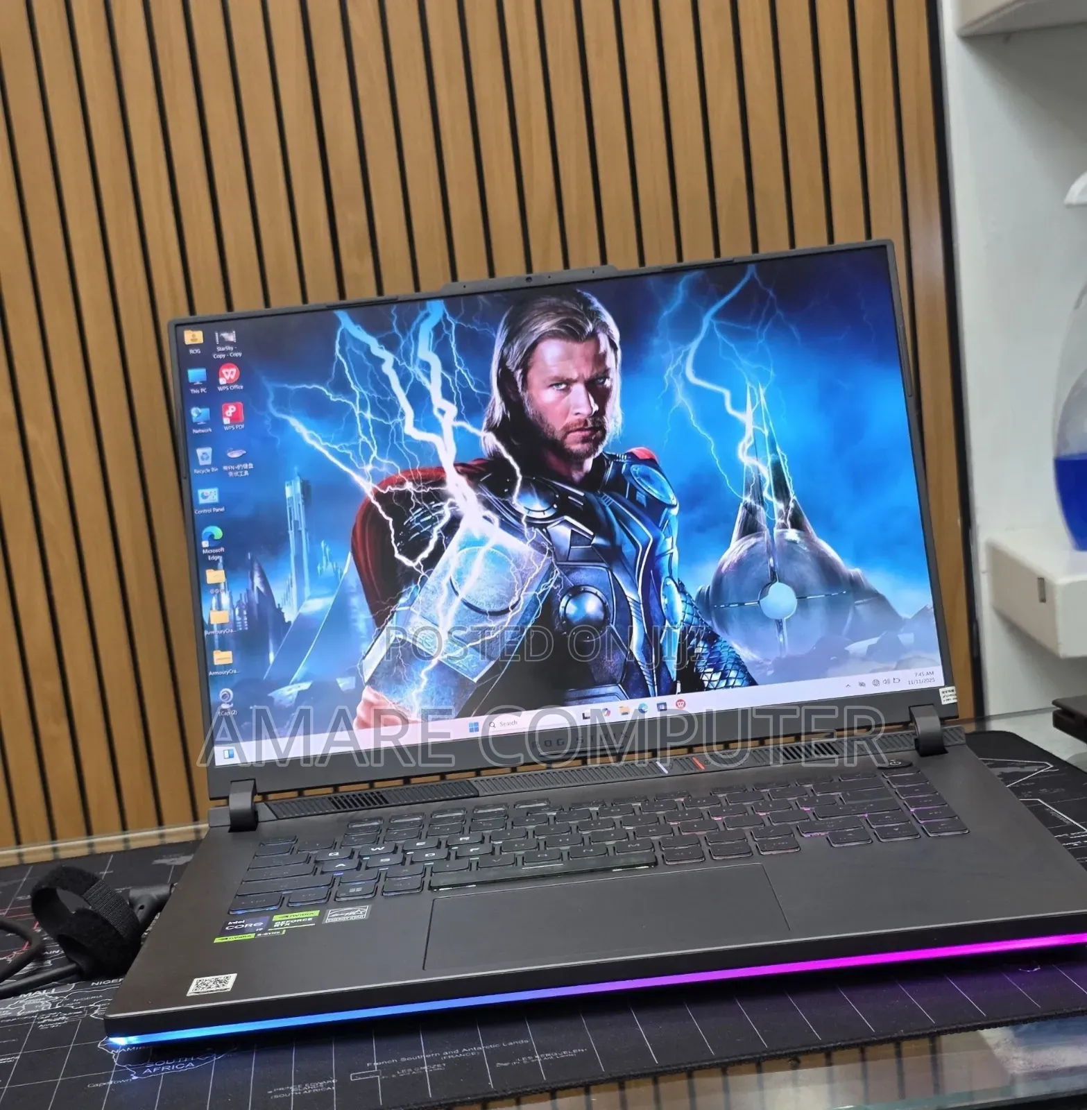 New Laptop Asus ROG Strix G16 G614 16GB Intel Core i9 SSD 1T