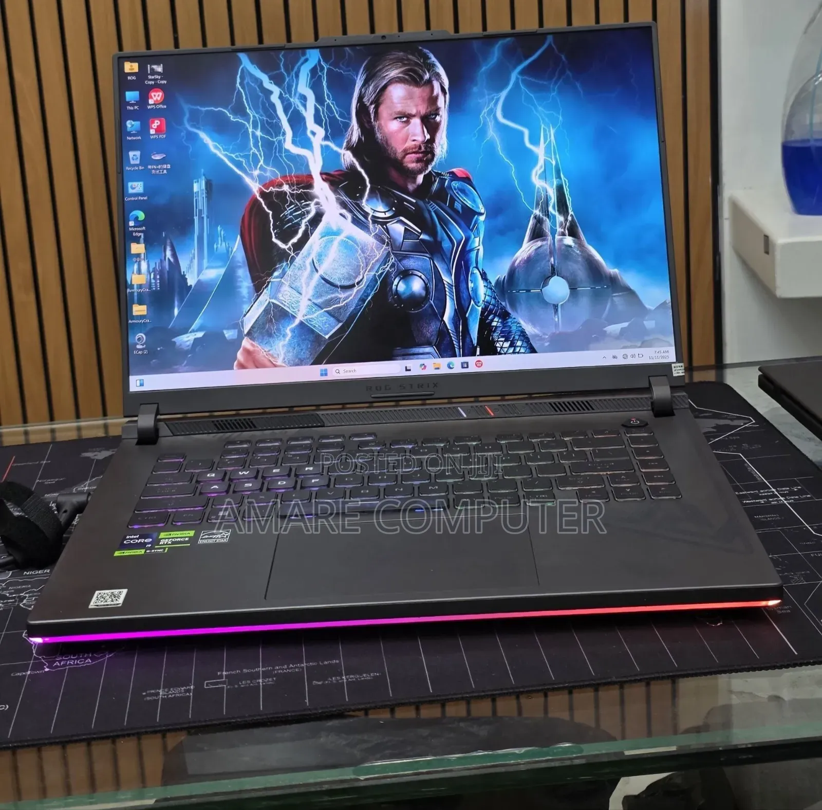 New Laptop Asus ROG Strix G16 G614 16GB Intel Core i9 SSD 1T