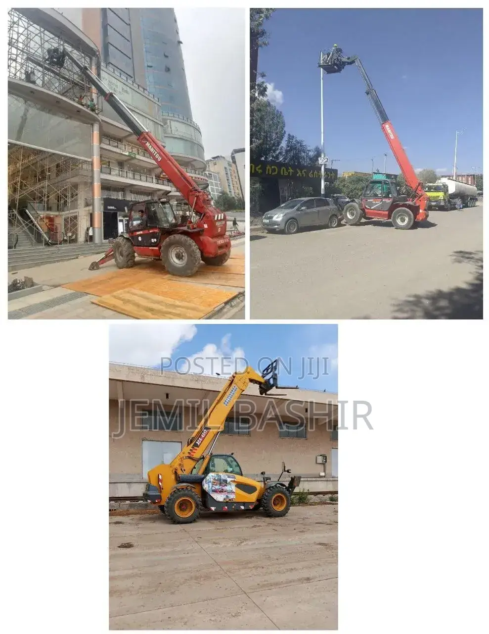 Forklift . Manitou. Crane Rental